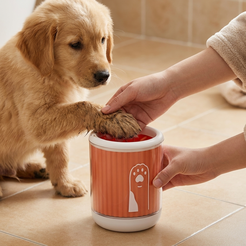 SisiPets™ PawGuard – Silikonowa Myjka do Łap
