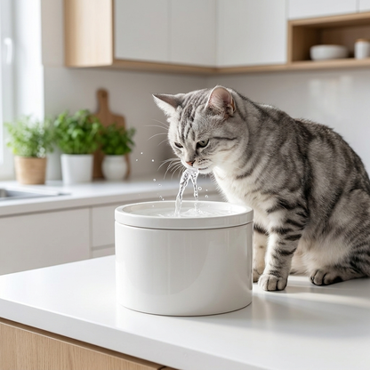 SisiPets™ CrystalStream – Automatyczna Fontanna Poidełko