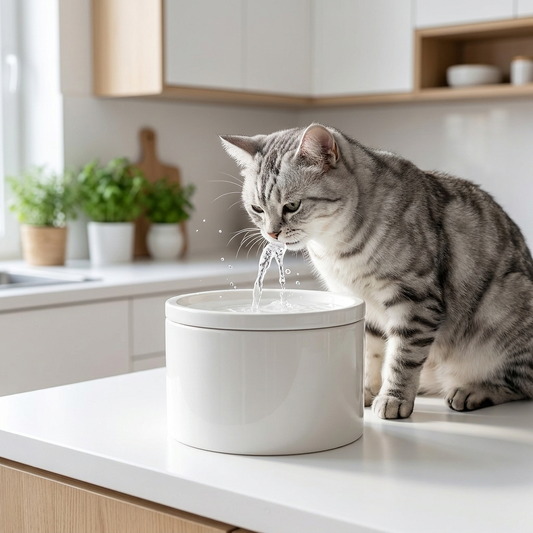 SisiPets™ CrystalStream – Automatyczna Fontanna Poidełko
